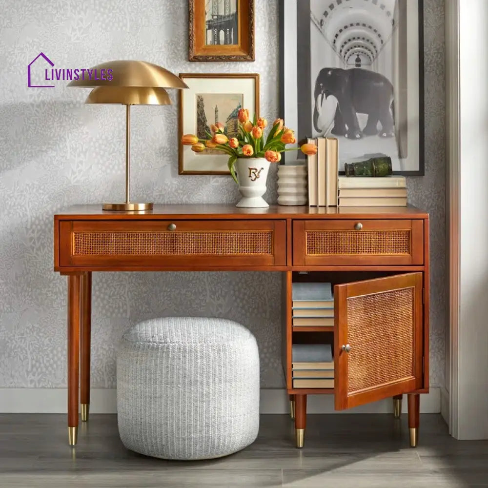 Ignat Solid Wood Study Table for Students