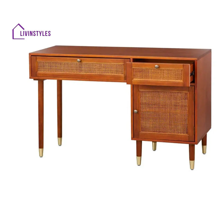 Ignat Solid Wood Study Table for Students