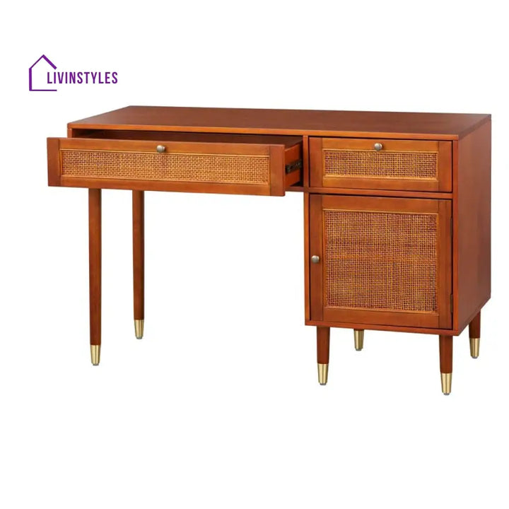 Ignat Solid Wood Study Table for Students
