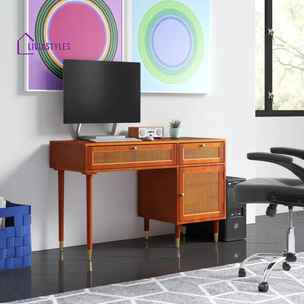 Ignat Solid Wood Study Table for Students