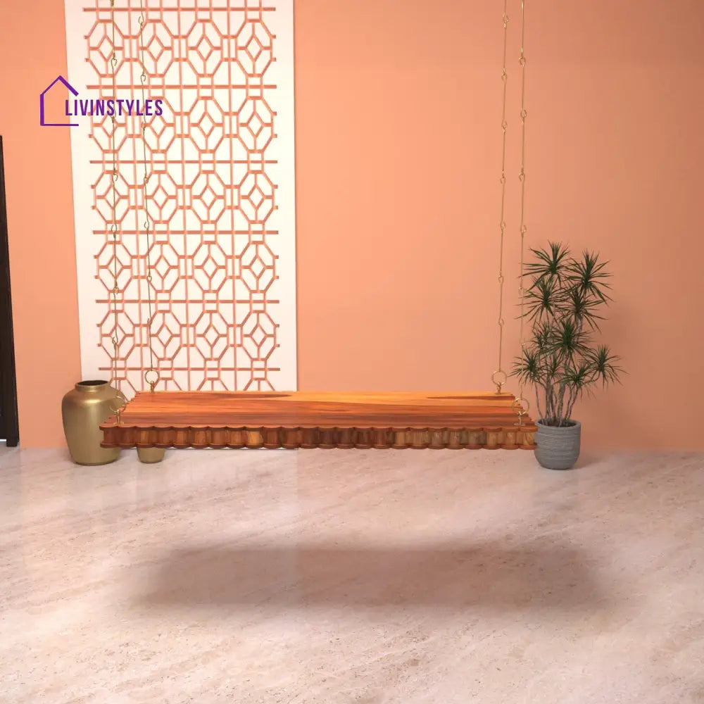 Inaya Retro Times Handmade Vintage Style Wooden Swing Swing