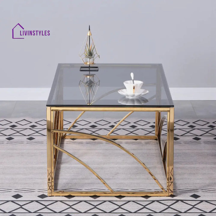 Indira Metal Coffee Table For Living Room