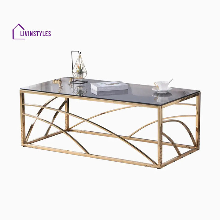 Indira Metal Coffee Table For Living Room