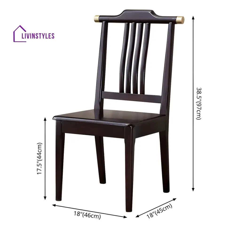 Indira Wooden Dining Chair