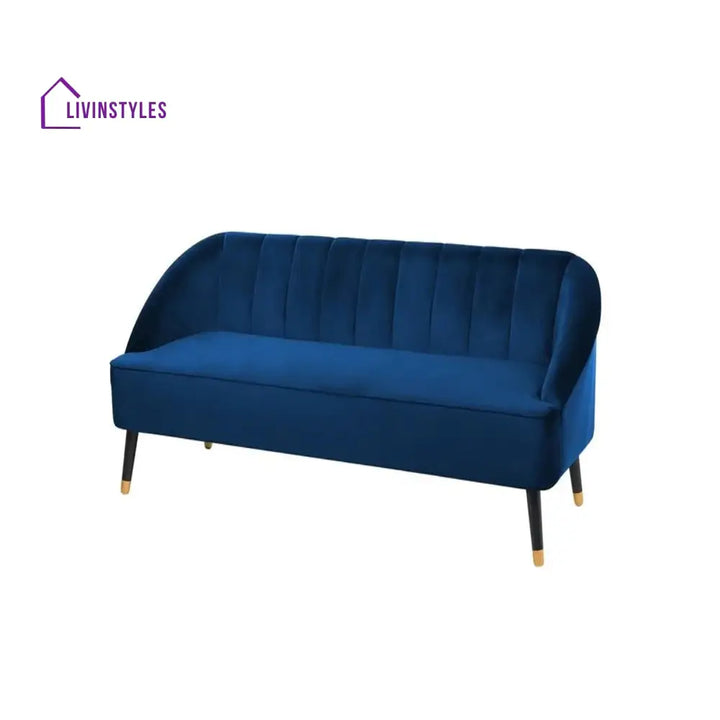 Inna 3 Seater Sofa in Blue colour