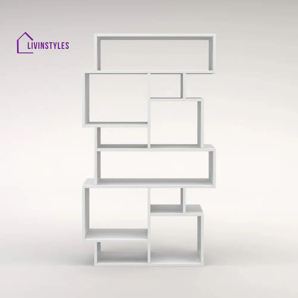 Inna Engineered Wood Bookshelves | Bookshelf for Living Room | Bedroom | Drawing Room | Study Room