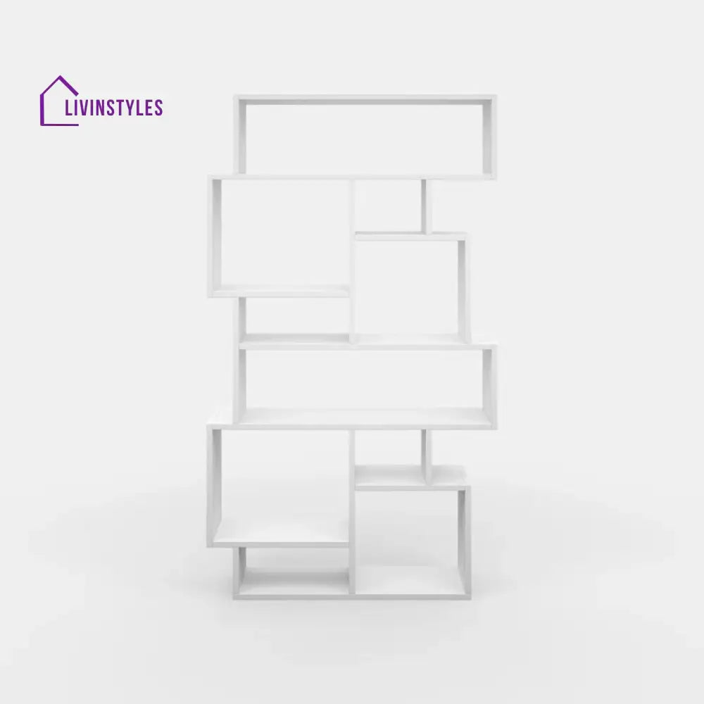 Inna Engineered Wood Bookshelves | Bookshelf for Living Room | Bedroom | Drawing Room | Study Room