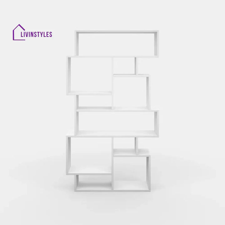 Inna Engineered Wood Bookshelves | Bookshelf for Living Room | Bedroom | Drawing Room | Study Room