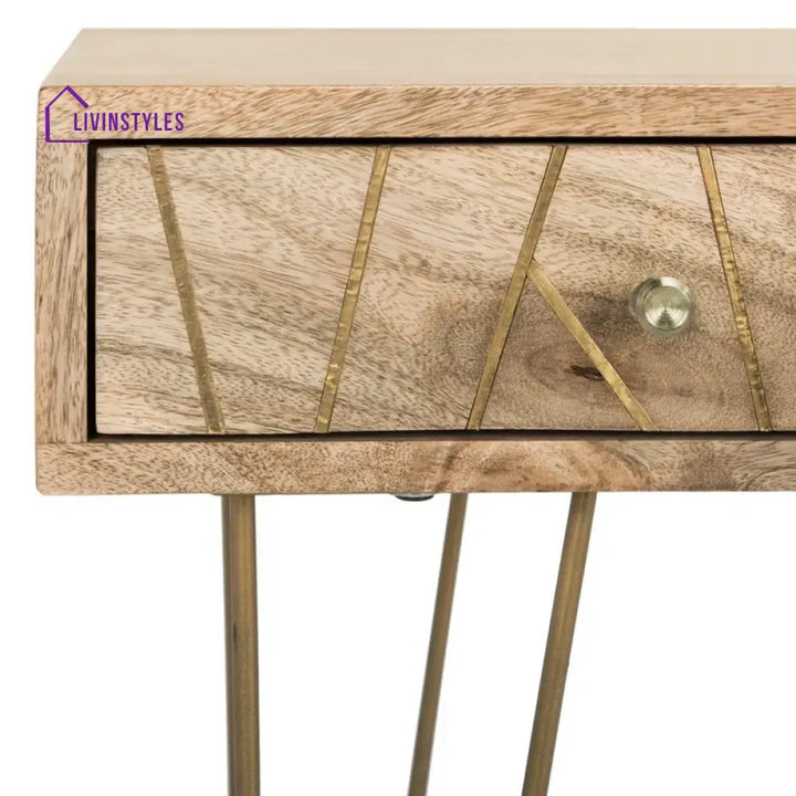 Inna Solid Wood Study Table for Students