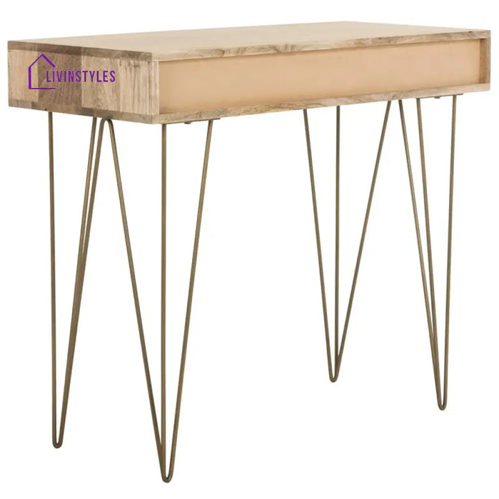 Inna Solid Wood Study Table for Students