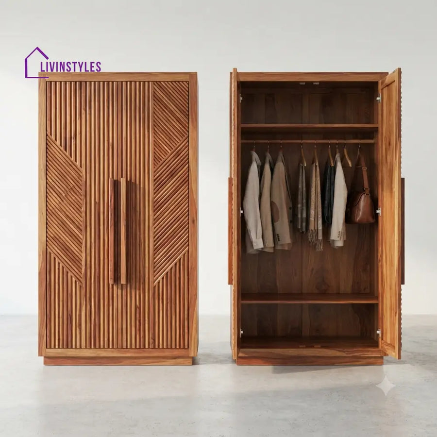 Ira Wooden Wardrobe for Clothes | Cupboard for Clothes
