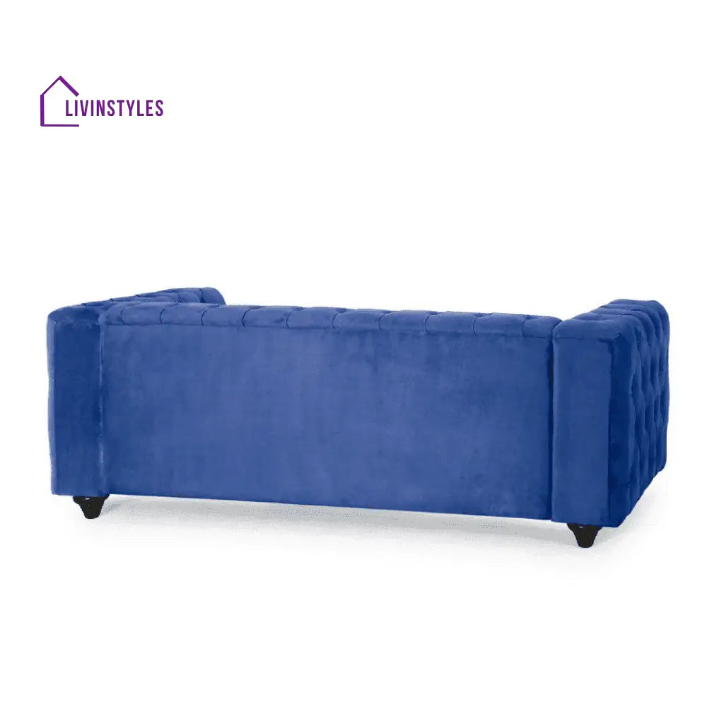 Irina 3 Seater Sofa in blue colour