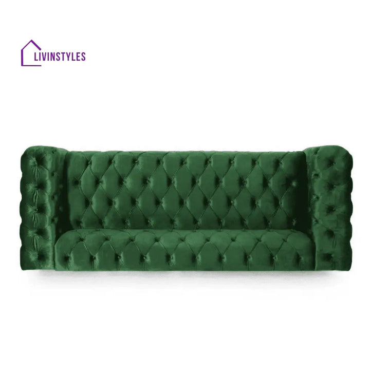 Irina 3 Seater Sofa in blue colour