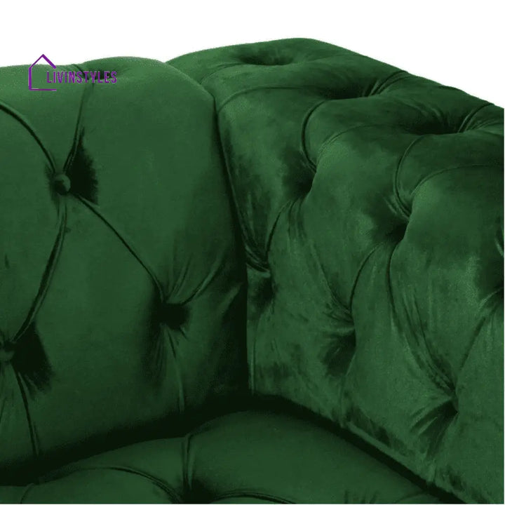 Irina 3 Seater Sofa in blue colour