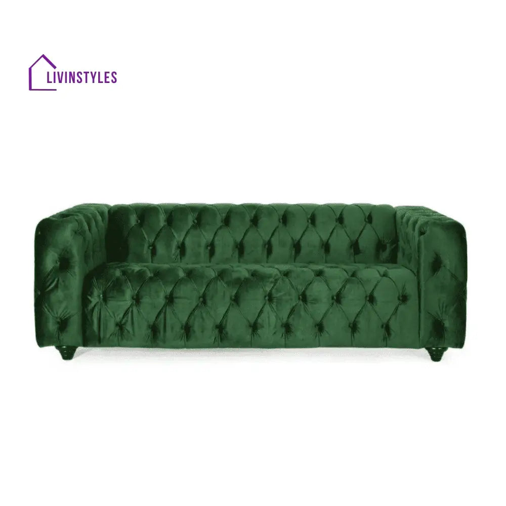 Irina 3 Seater Sofa in blue colour