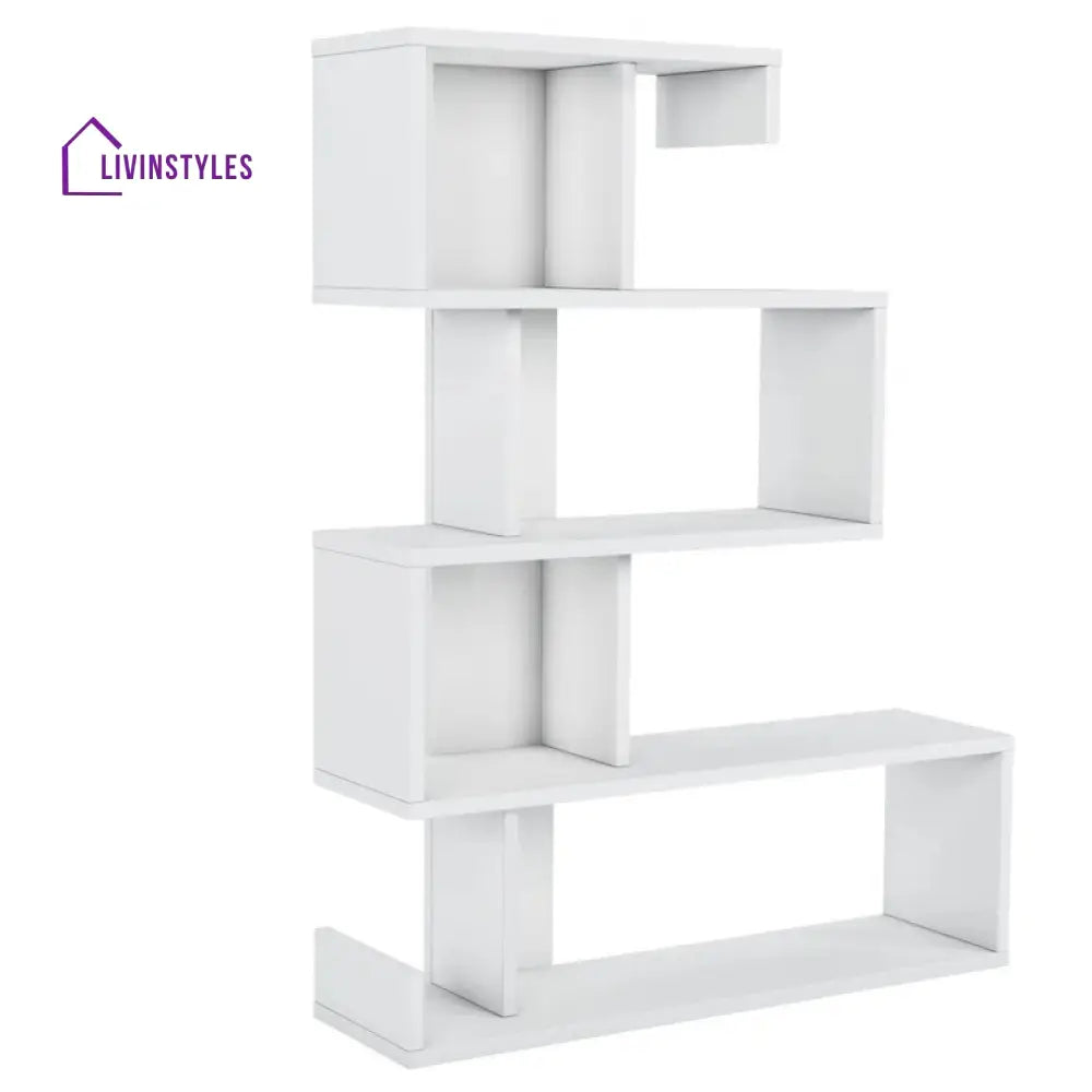 Irina Engineered Wood Bookshelves | Bookshelf for Living Room | Bedroom | Drawing Room | Study Room