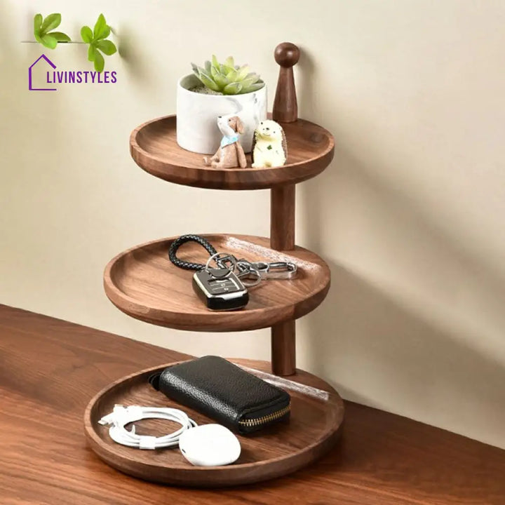 Irina Solid Wood Storage Shelves