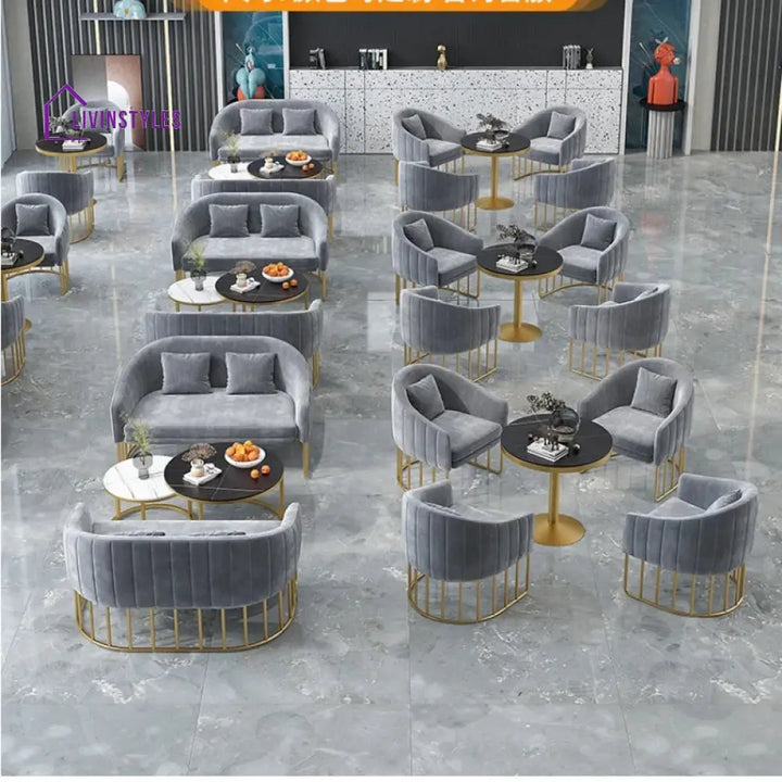 Irisha Living Room Chair | Metal Frame