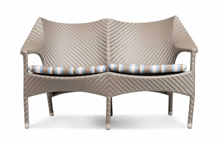 María Outdoor Sofa Set 2 Seater , 2 Single seater and 1 Center Table (Beige)