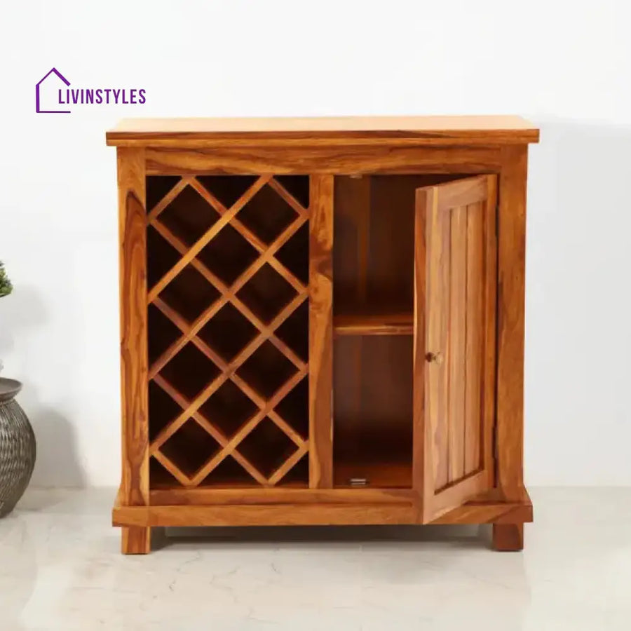 Isabel Modern Wooden Bar Cabinet Bar Cabinet