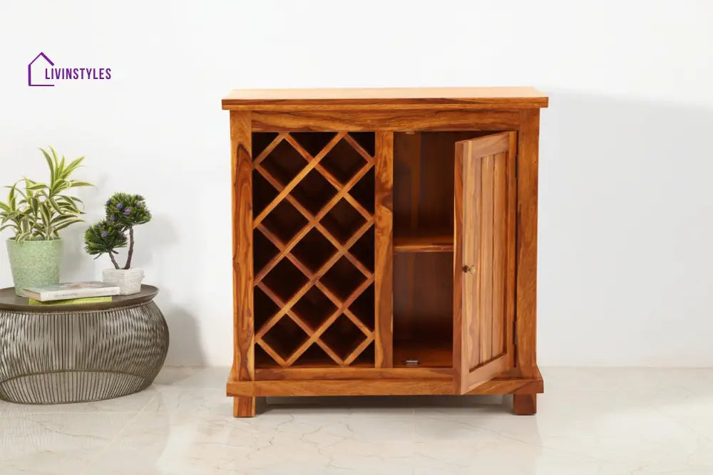 Isabel Modern Wooden Bar Cabinet Bar Cabinet