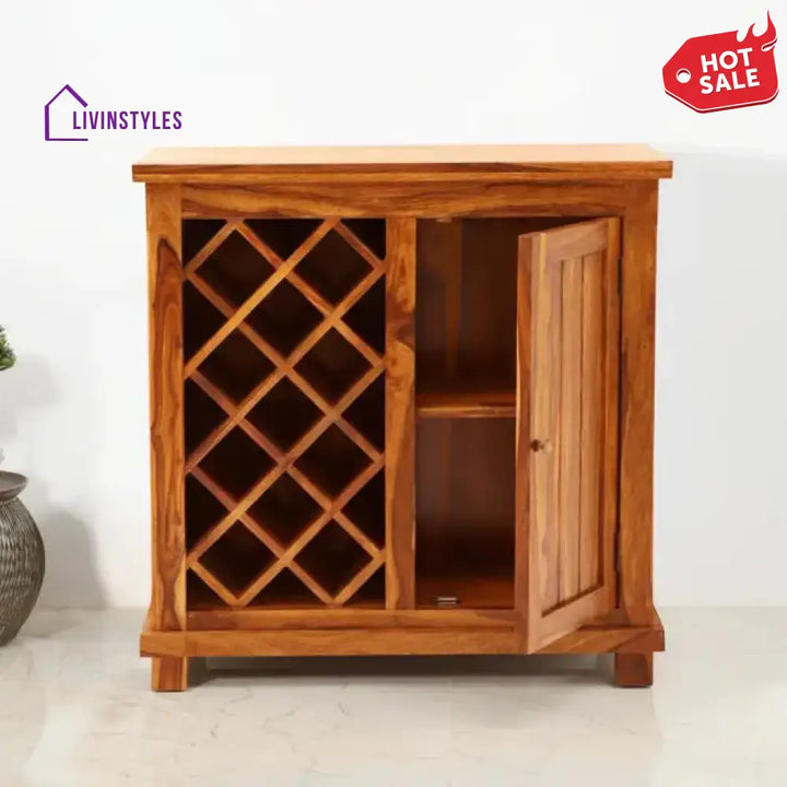 Isabel Modern Wooden Bar Cabinet Bar Cabinet