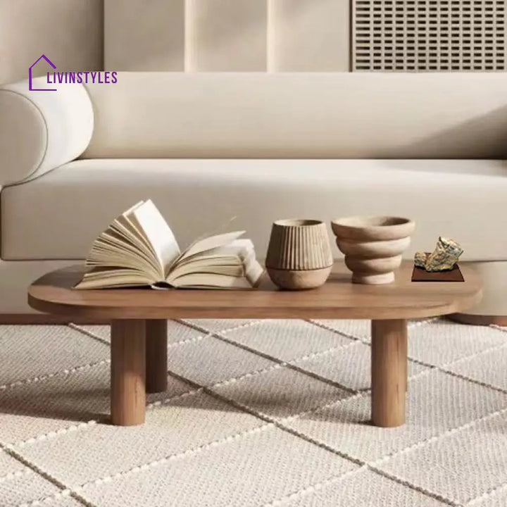Isha Solid Wood Coffee Table for Living Room