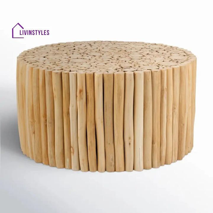 Isha Wooden Coffee Table for Living Room