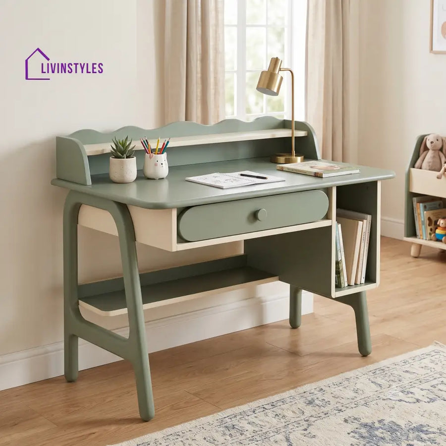 Ishani Mango Wood Kids Study Table | Study Table for Kids