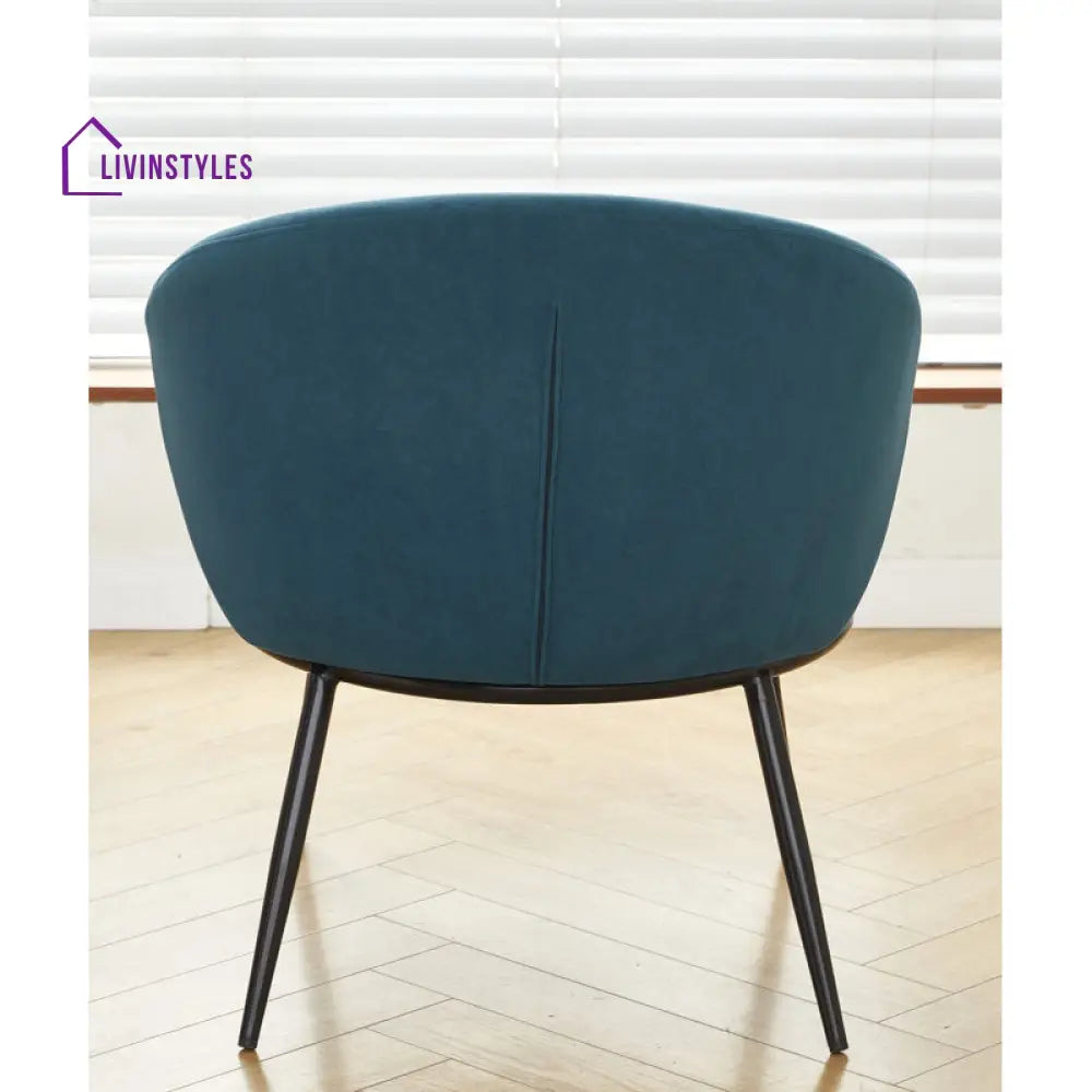 Ishani Metal and Fabric Arm Chair | Living Room Chair | Lounge Chair