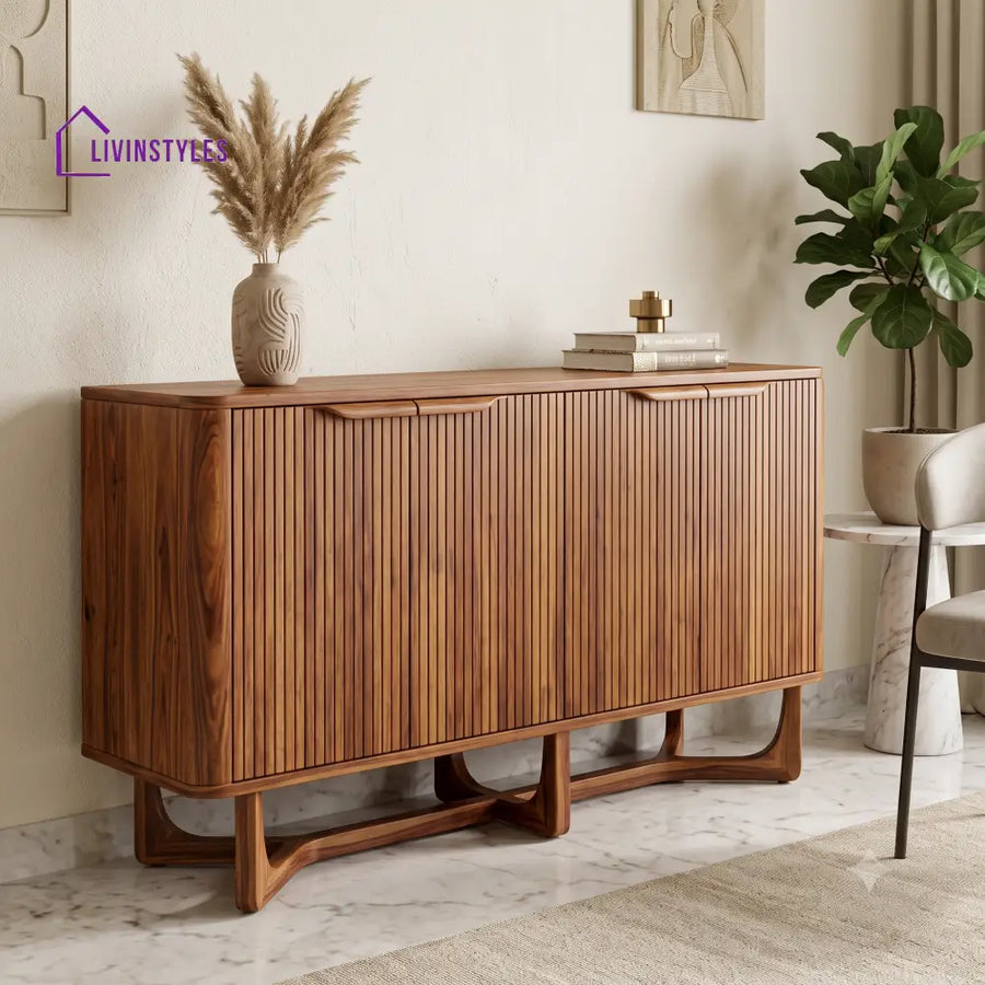 Ishani Premium Wooden Sideboard and Cabinet for Living Room