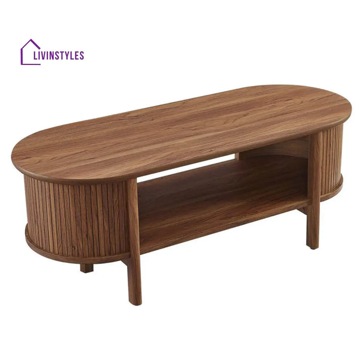 Ishani Sheesham Wood Coffee Table For Living Room