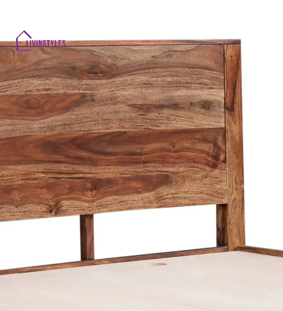 Kim Solid Wood Sheesham Beds Bed without storage