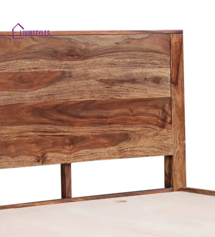 Kim Solid Wood Sheesham Beds Bed without storage