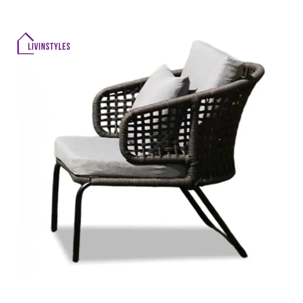 Ishira Outdoor 5 Seater Rope Conversation Sofa Set - Sofa Set