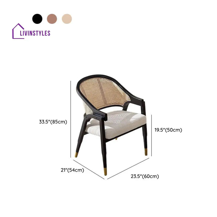 Ishira Wooden Dining Chair | Sheesham Wood