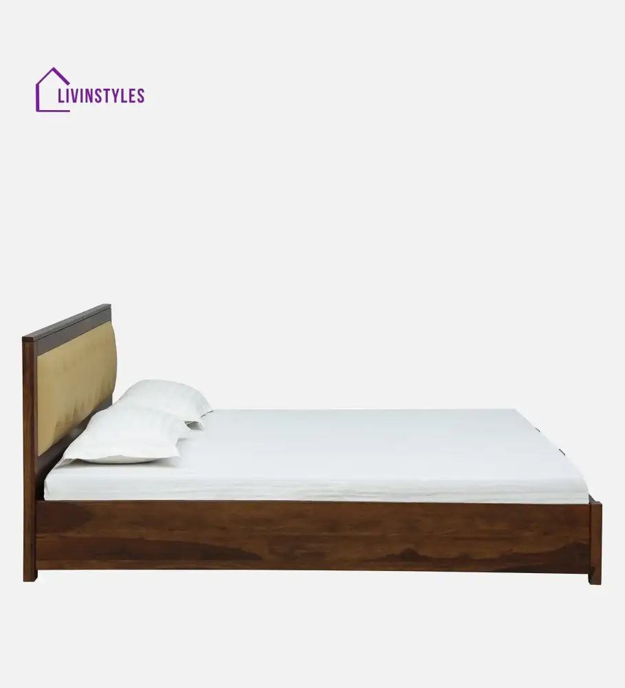 Lucia Sheesham Wood Hydraulic Storage Beds Bedroom Furniture Sets