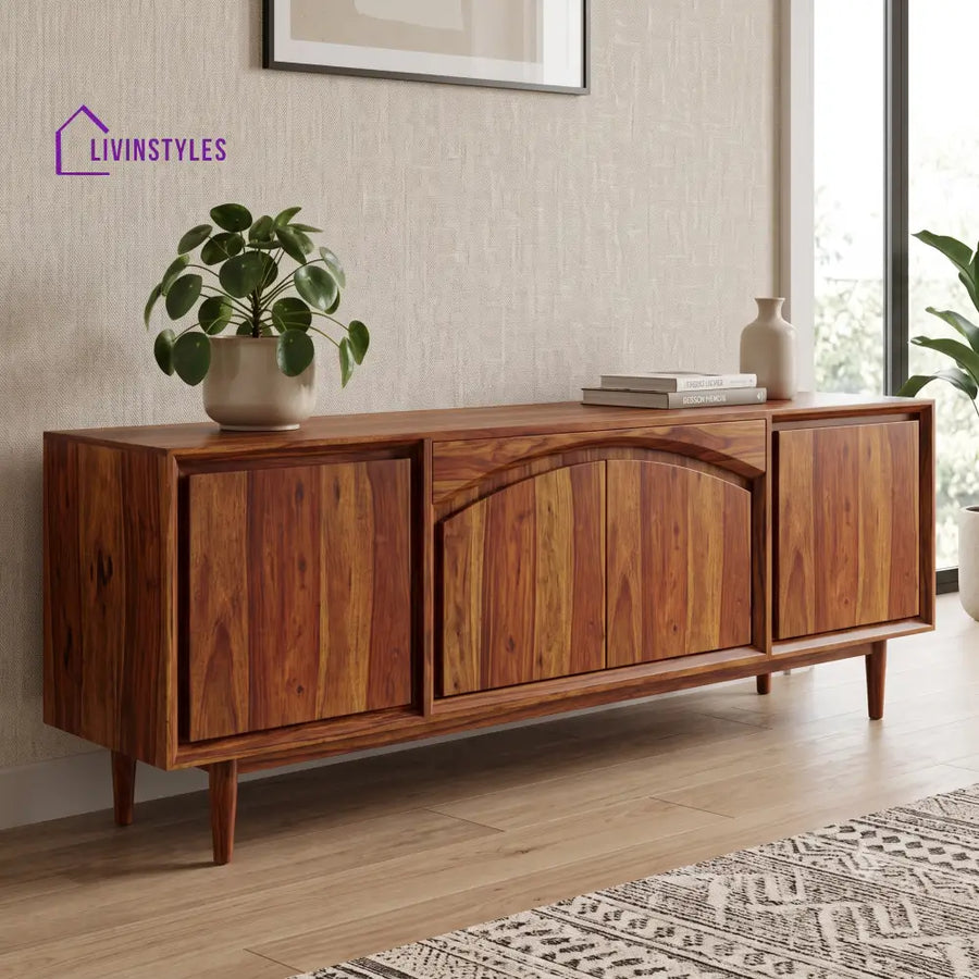 Ishwarya Sheesham Wood Tv Unit for Living Room | Tv Cabinet | Tv Console