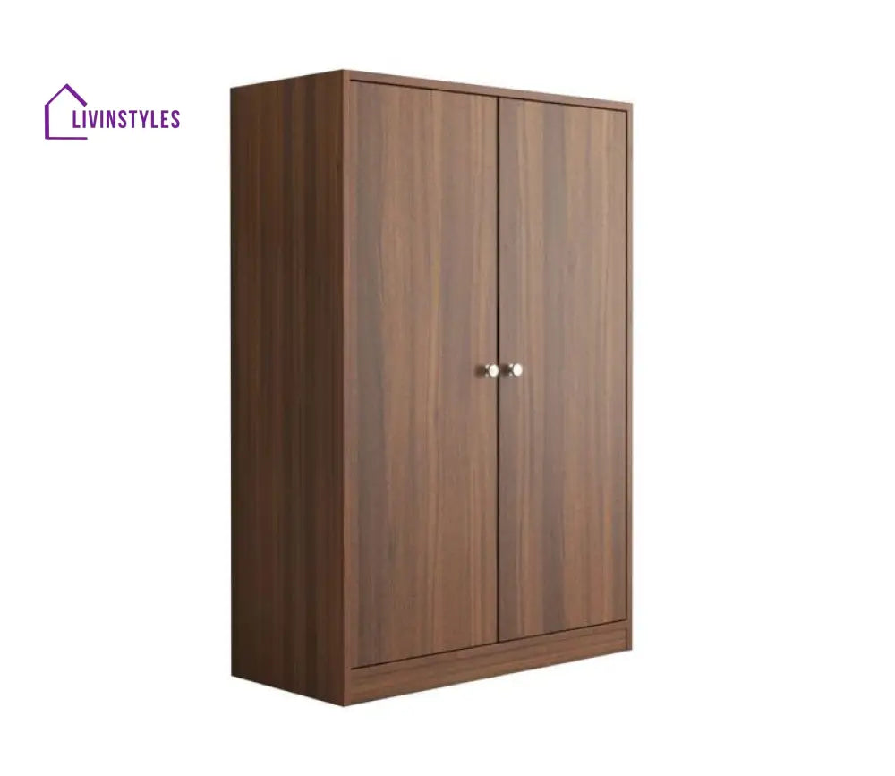 Iskra Closed Bookshelf (Exotic Teak Finish)