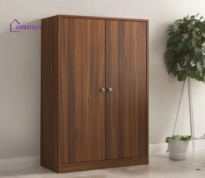 Iskra Closed Bookshelf (Exotic Teak Finish)