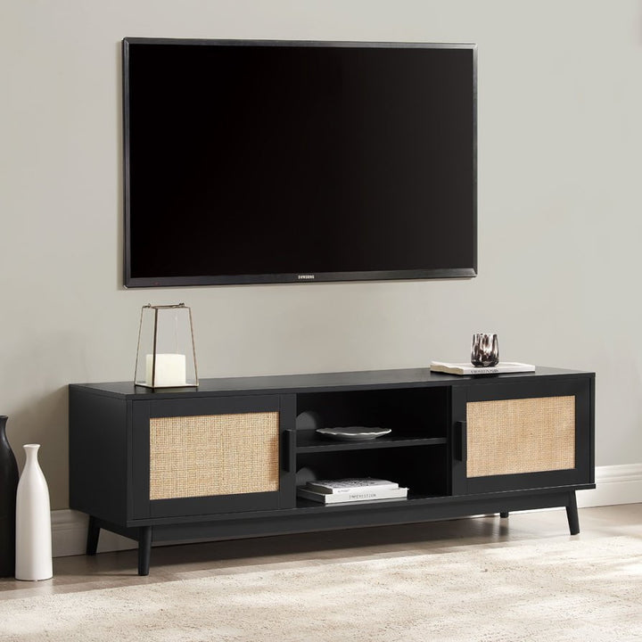 Ernesto TV Unit for TVs up to 60"- Black