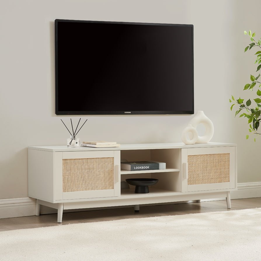 Pablo TV Unit for TVs up to 60"- White