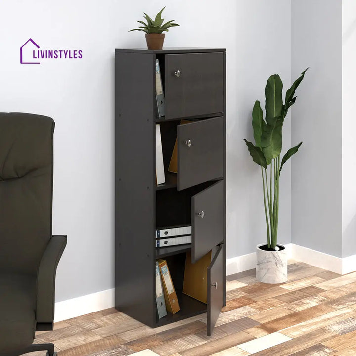 Mikhail Book Case (New Wenge) Home Furniture
