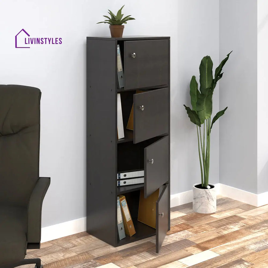 Mikhail Book Case (New Wenge) Home Furniture