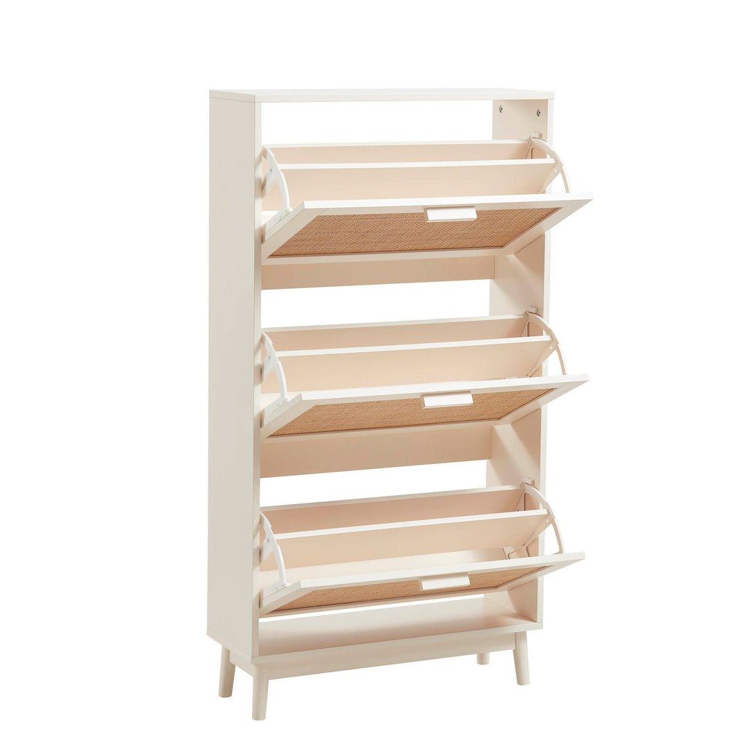 Hugo Shoe Cabinet - Cream