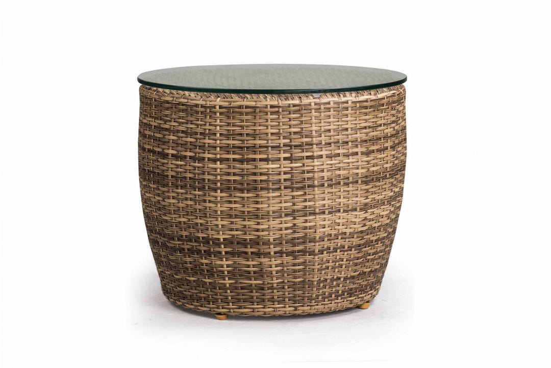 Cub Outdoor Patio Seating Set 2 Chairs and 1 Table Set (Arabica)