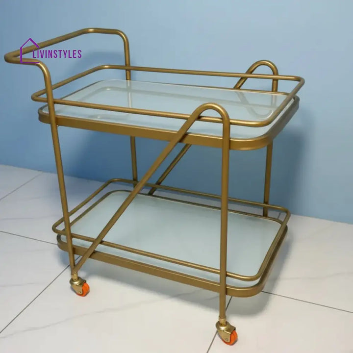Bar Trolly | Functional and Trendy Beverage Cart Bar Trolley