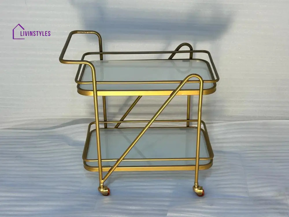 Bar Trolly | Functional and Trendy Beverage Cart Bar Trolley