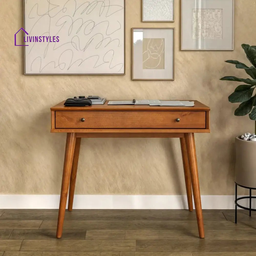 Ivan Solid Sheesham Wood Study Table for Students