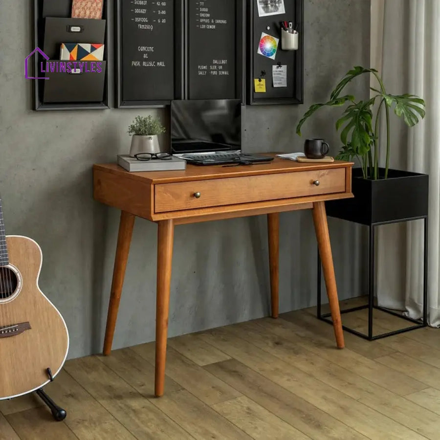 Ivan Solid Sheesham Wood Study Table for Students